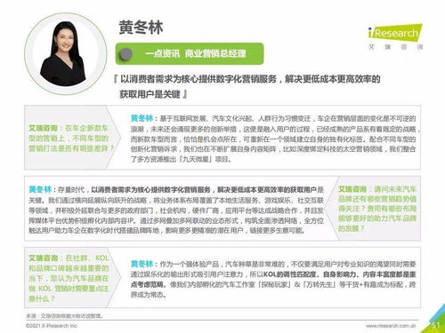 2021年中國汽車行業(yè)數(shù)字營銷轉(zhuǎn)型與破局之路——基于艾瑞咨詢報告的解析